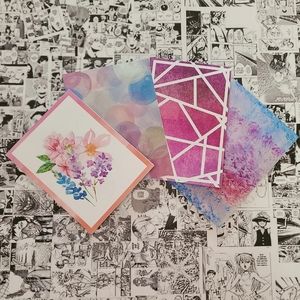 Blank Watercolour Cards (pack of 4)